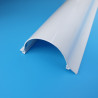 UNI aluminum cover profile 3.7 m long